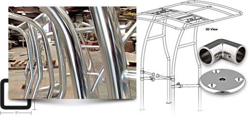 Taco Marine’s fabrication products are found on all boat models and sizes from tower to deck, bow to stern – worldwide. We offer an extensive assortment of products in aluminum, stainless and nylon.